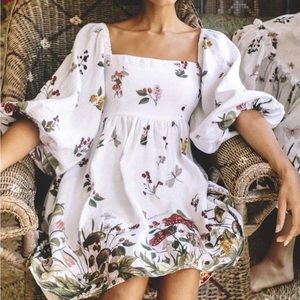 Beautiful Cara Cara dress. Fairytale Mushroom Border)perfect for a summer day!